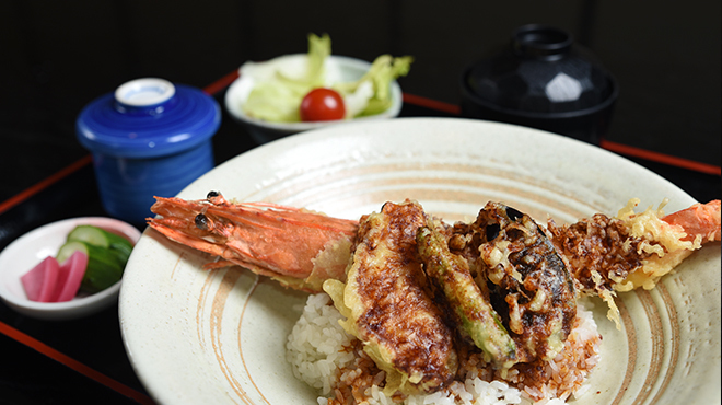 海老天丼